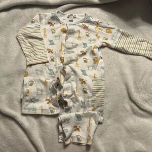NWOT - Safari button up onesie | Size: 12-18 months